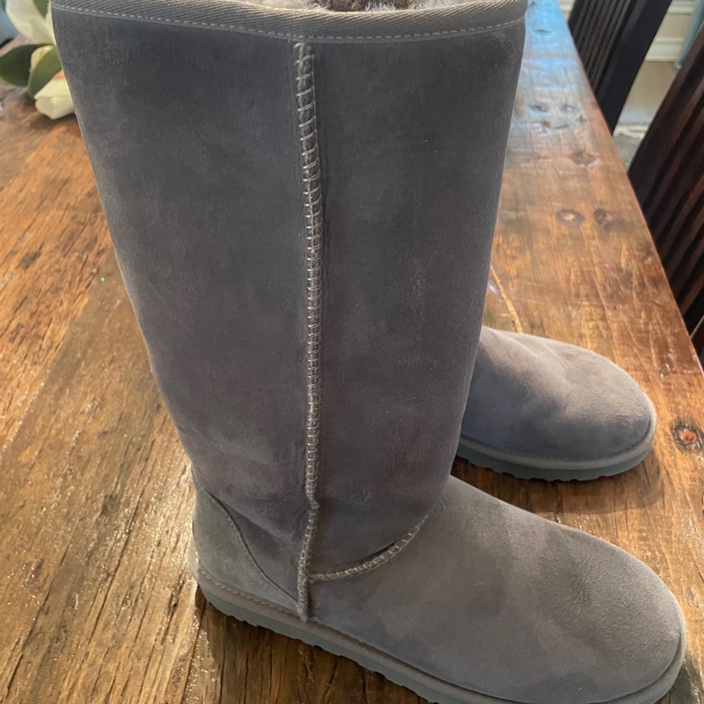 UGG Women’s Tall Boots
Size 9 M
Color Gray - Picture 2 of 6